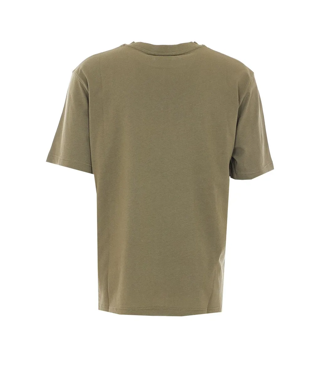 Daily Paper Logo Embroidered Crewneck T-Shirt