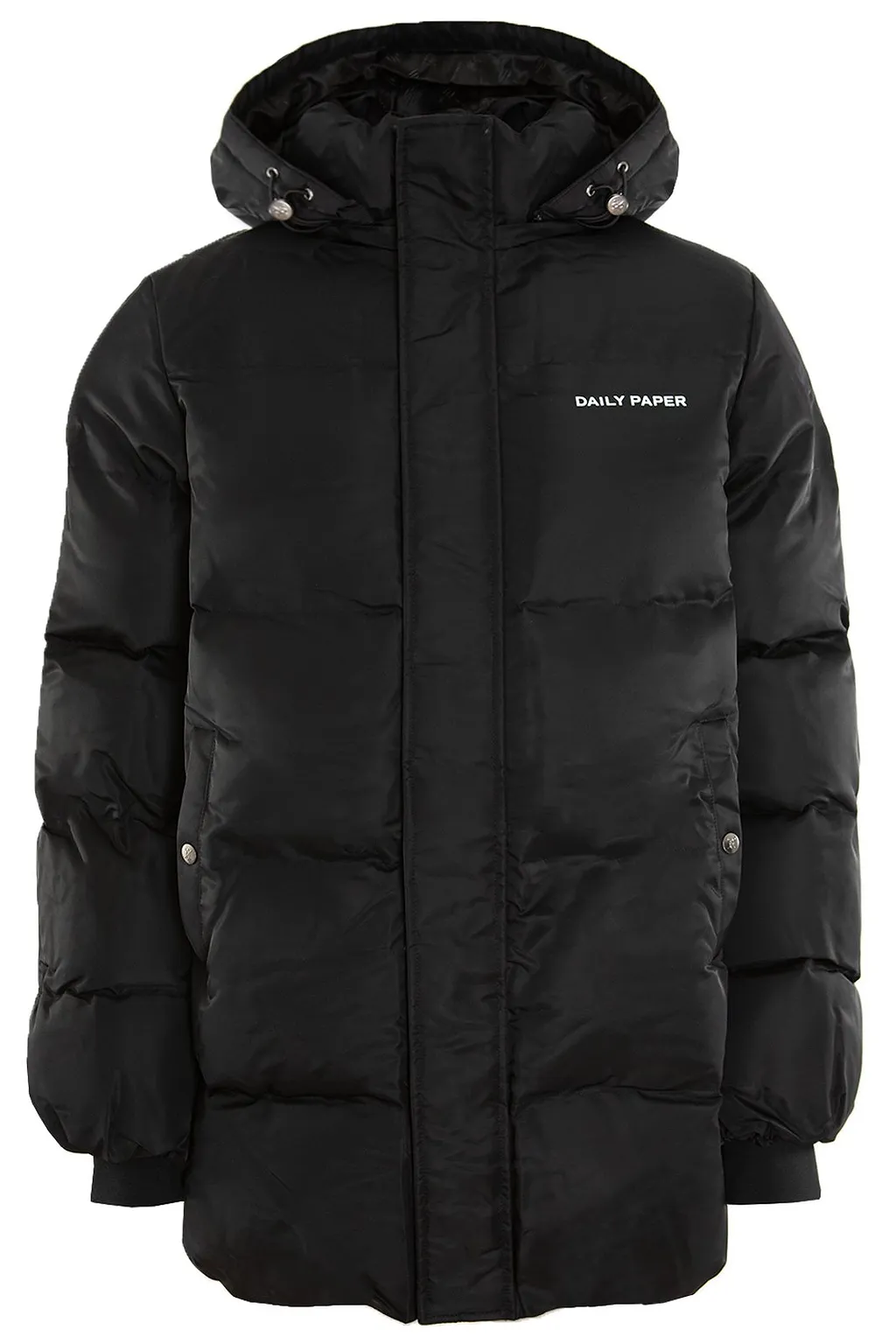 Daily Paper Logo Printed High Neck Jacket