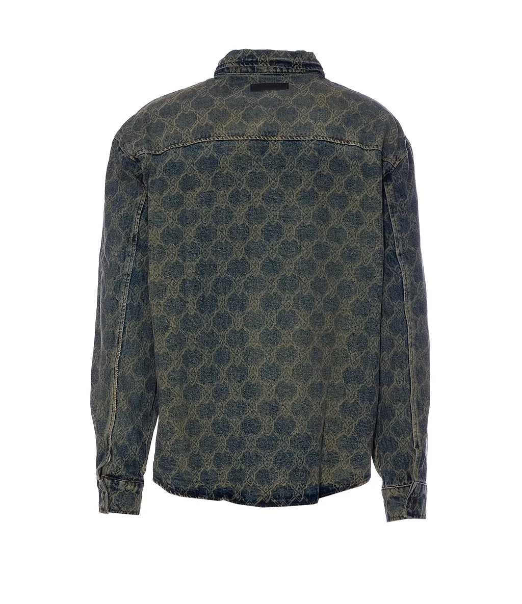 Daily Paper Patterned Button-Down Shirt