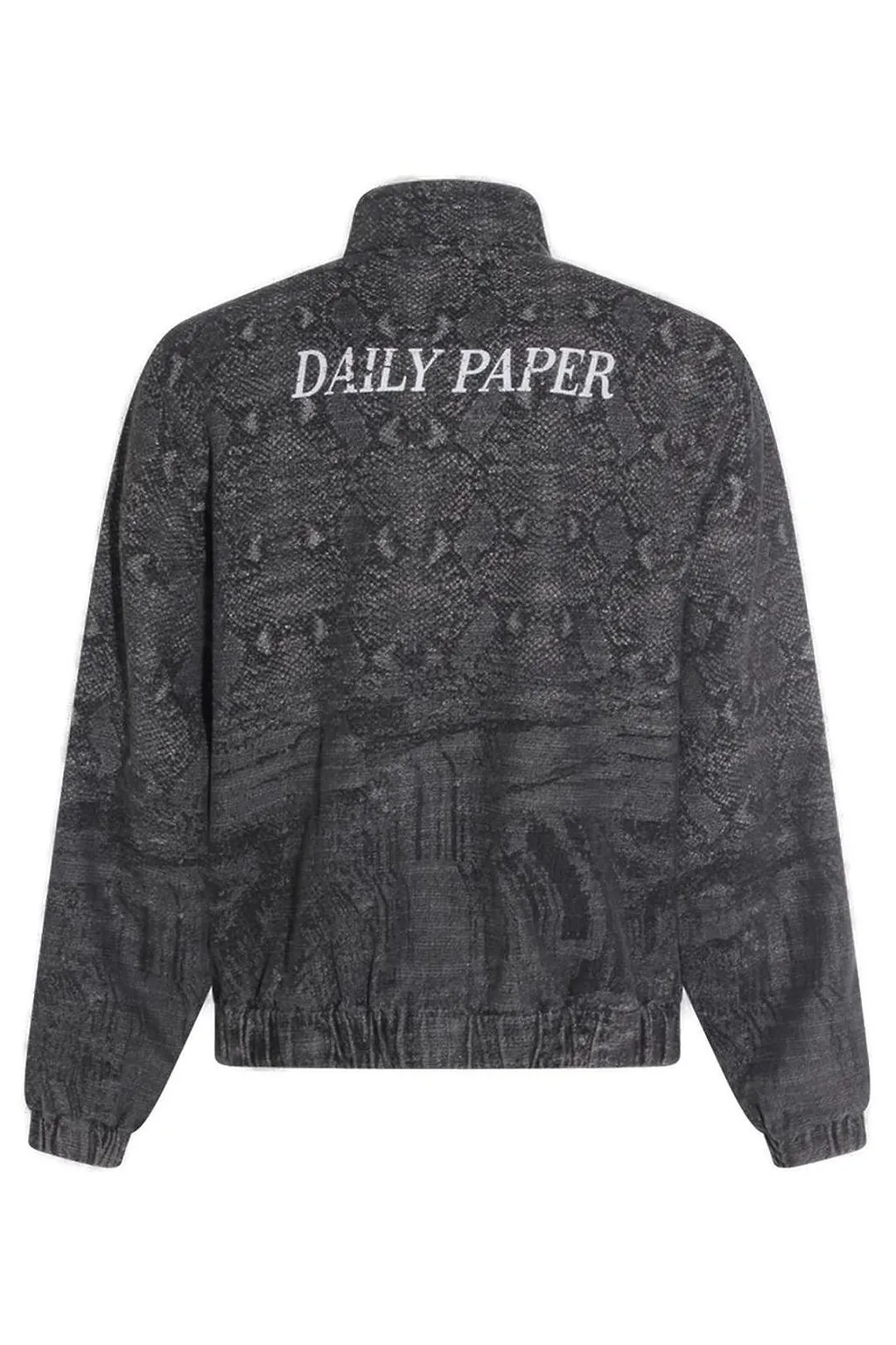 Daily Paper Printed Denim Track Jacket