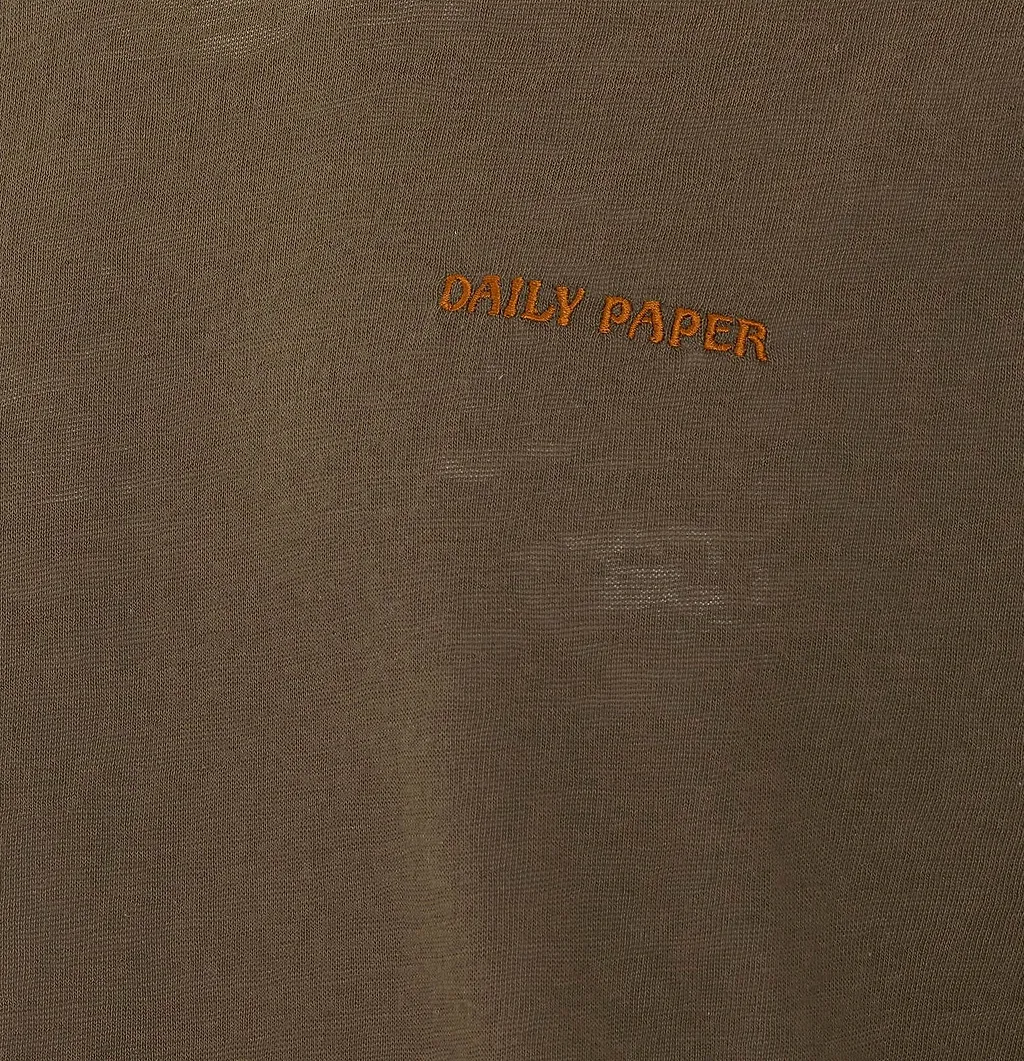 Daily Paper Slub Logo Long-Sleeve T-Shirt