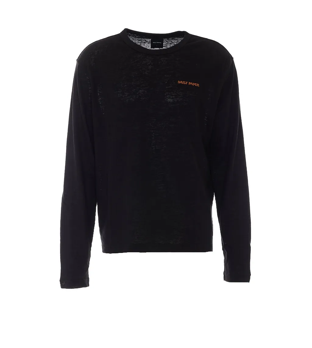 Daily Paper Slub Logo Long Sleeve T-Shirt