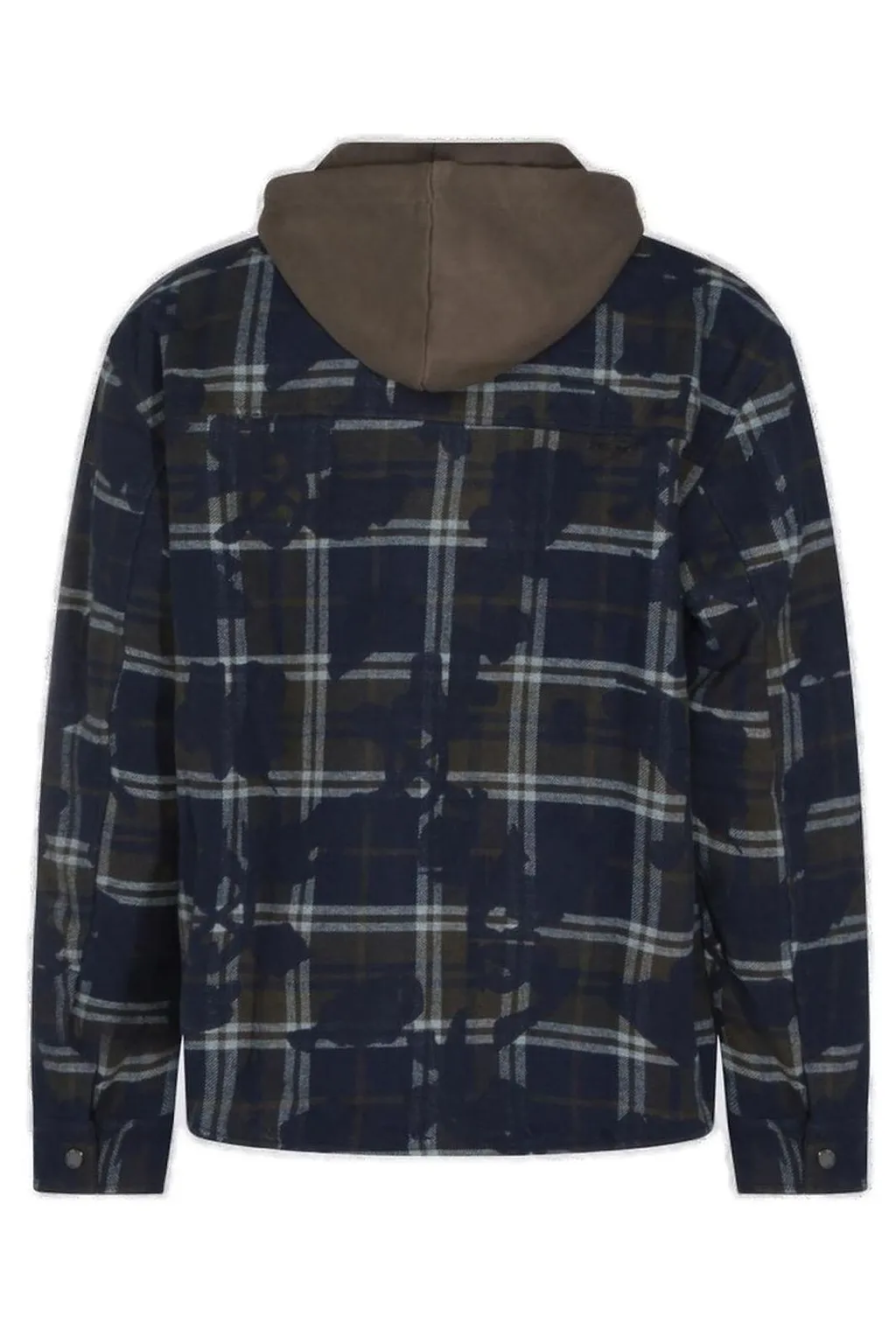 Daily Paper The Patched Check Logo Embroidered Shirt