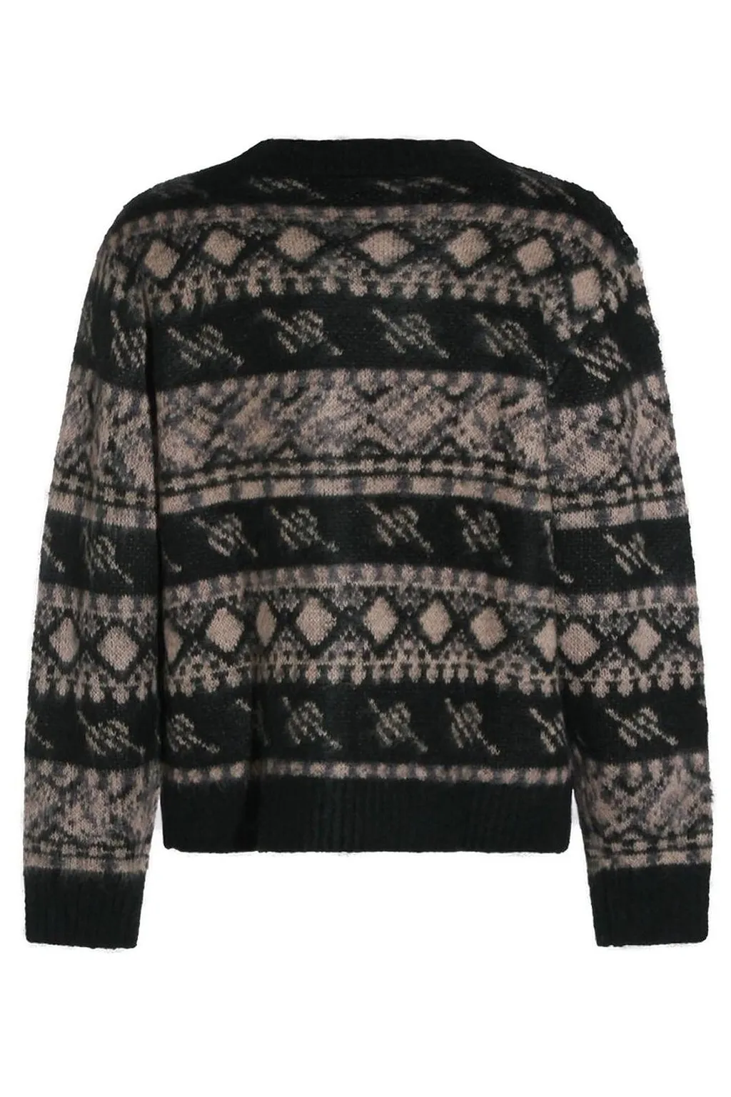 Daily Paper V-Neck Button-Up Cardigan