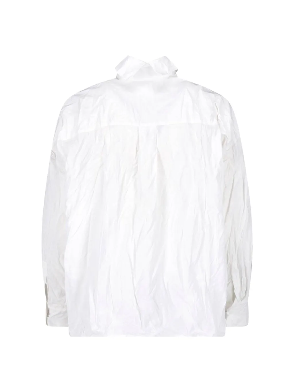Daniela Gregis Crinkled Button-Up Shirt
