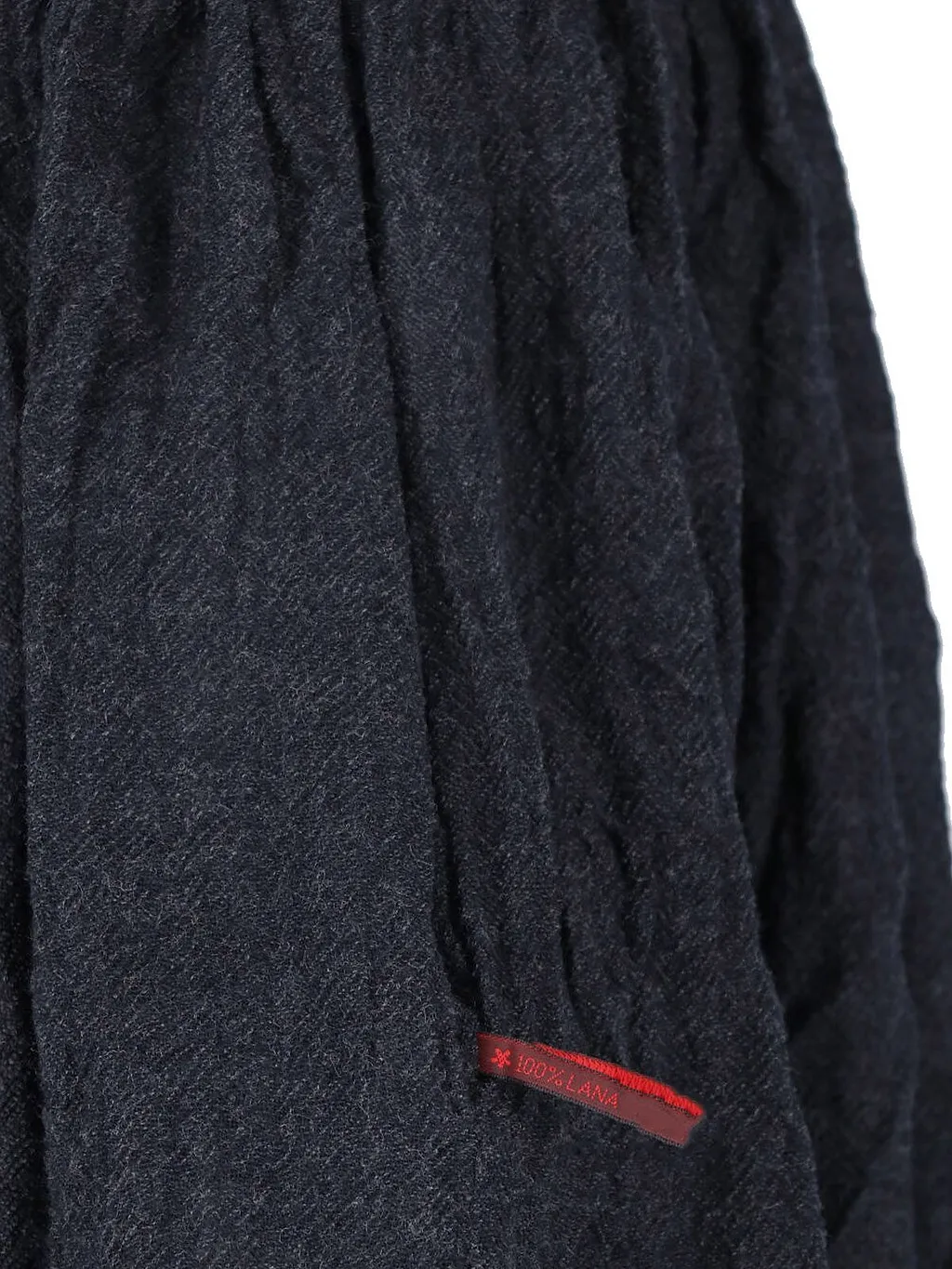 Gathered Midi Skirt