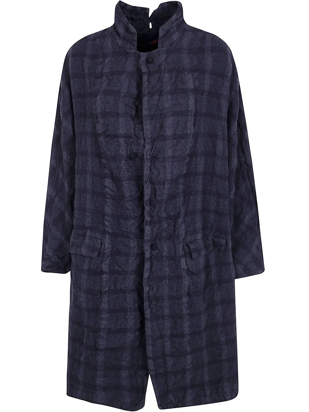 Daniela Gregis Papavero Briciole Checked Coat