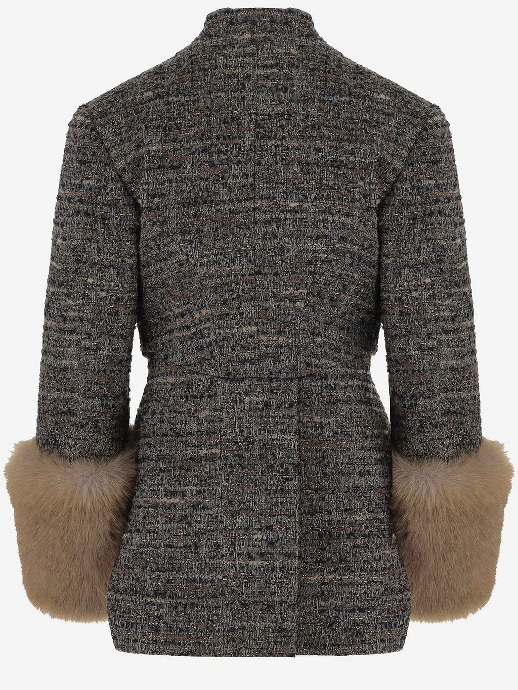 Darkpark Textured Cuff-Trim Coats