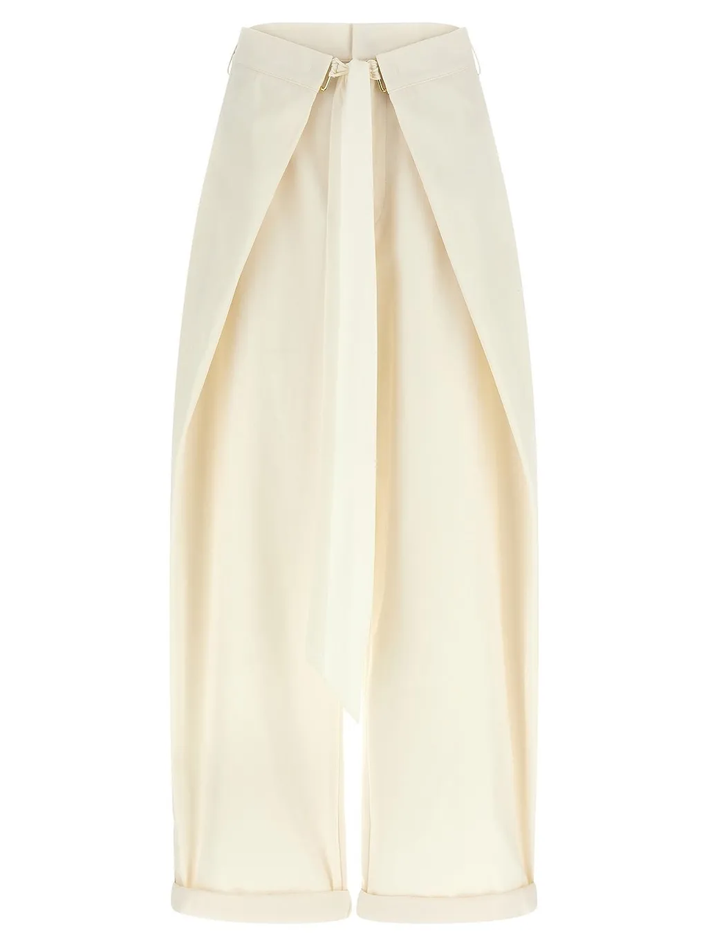 Stella Oversized Tie-Front Pants