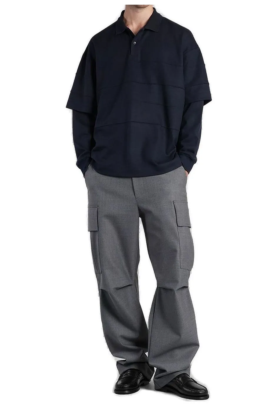 Zack Double Sleeve Stripes Polo Shirt