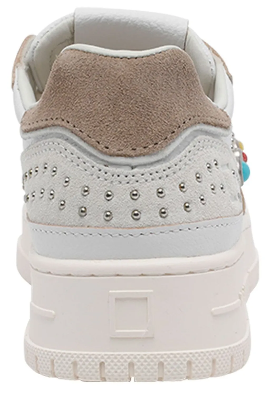 D.A.T.E. Torneo Pure Studded Sneakers