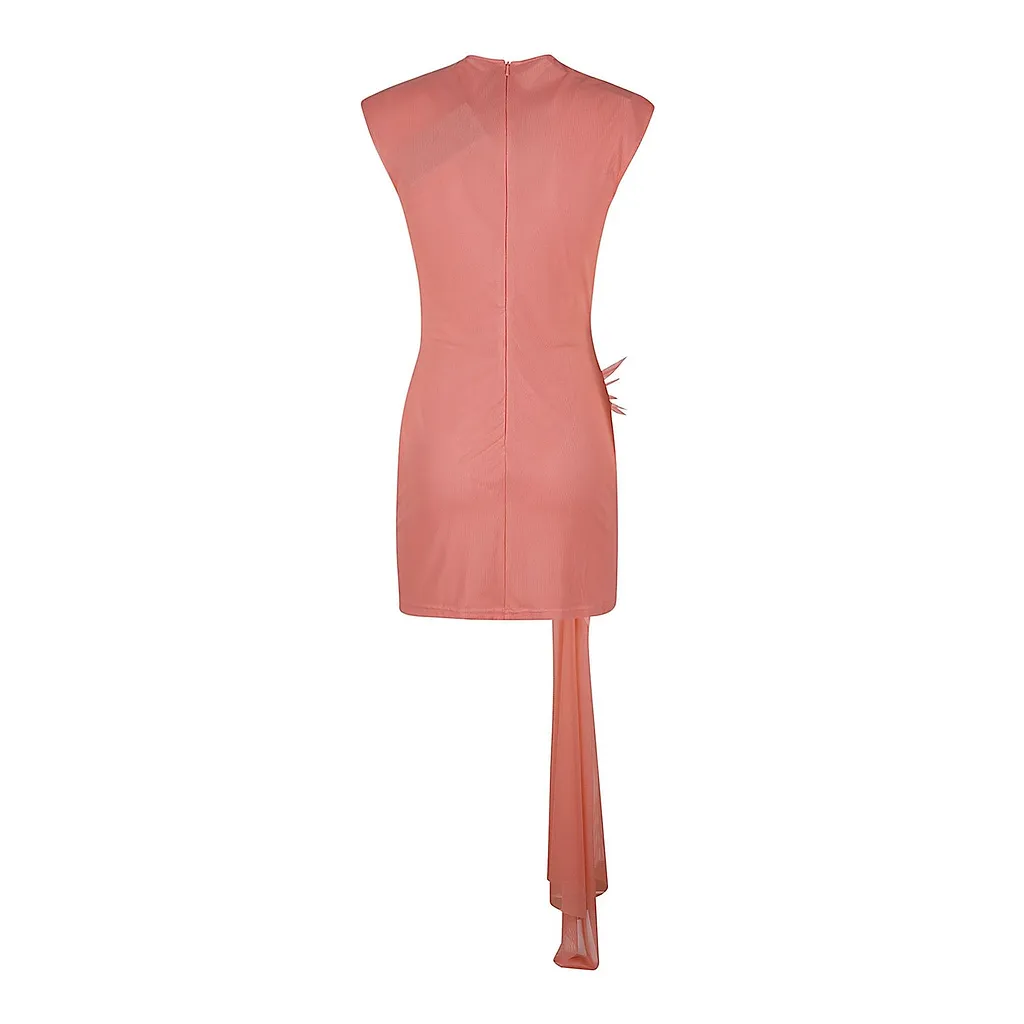 Cactus Dahlia And Drape Mini Dress