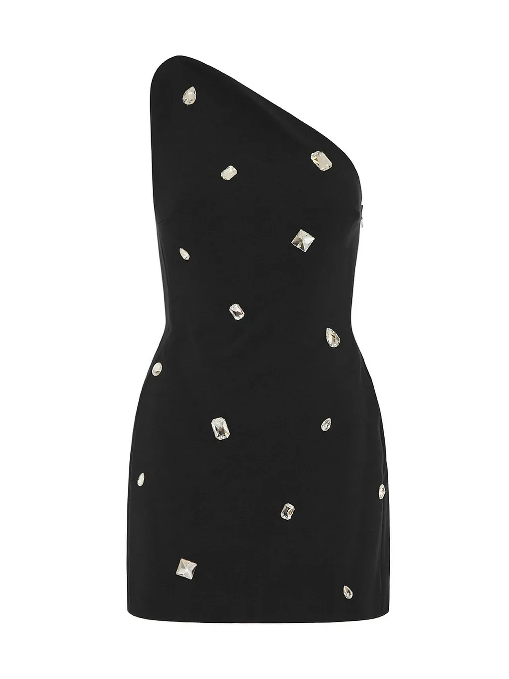 Crystal Embroidered Mini Dress