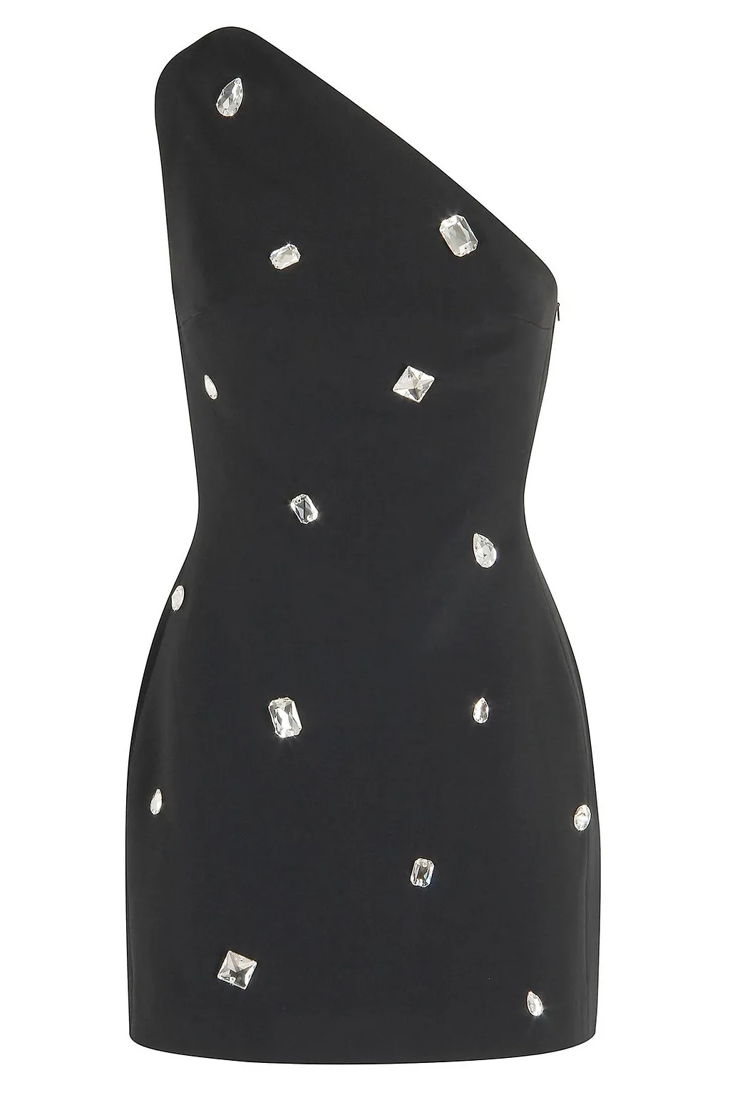 David Koma Embellished One-Shoulder Mini Dress