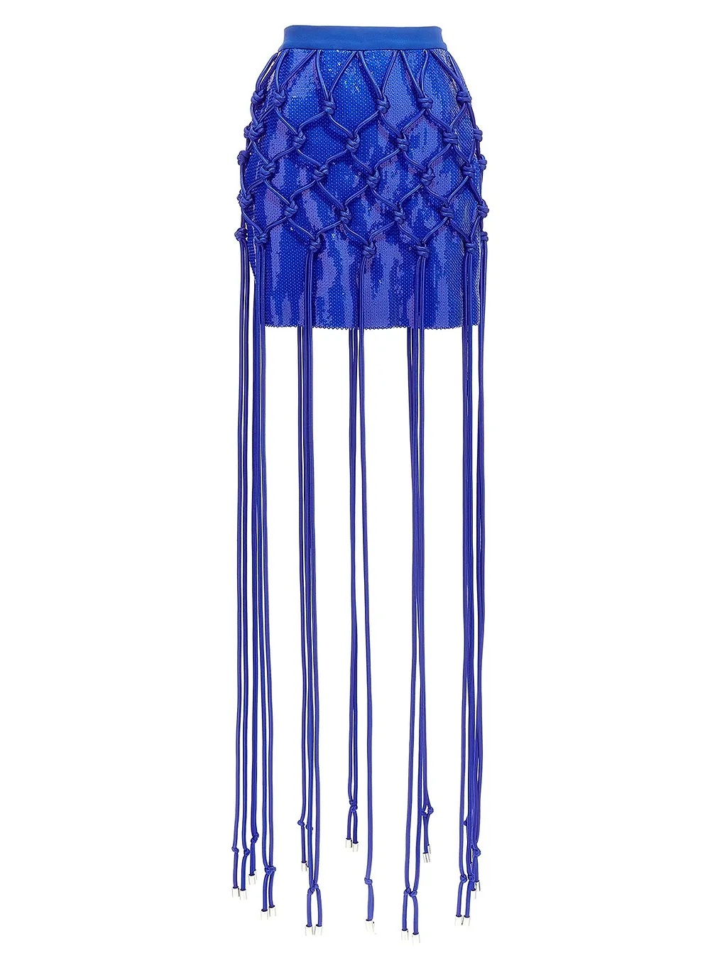 Fishnet Layered Skirt