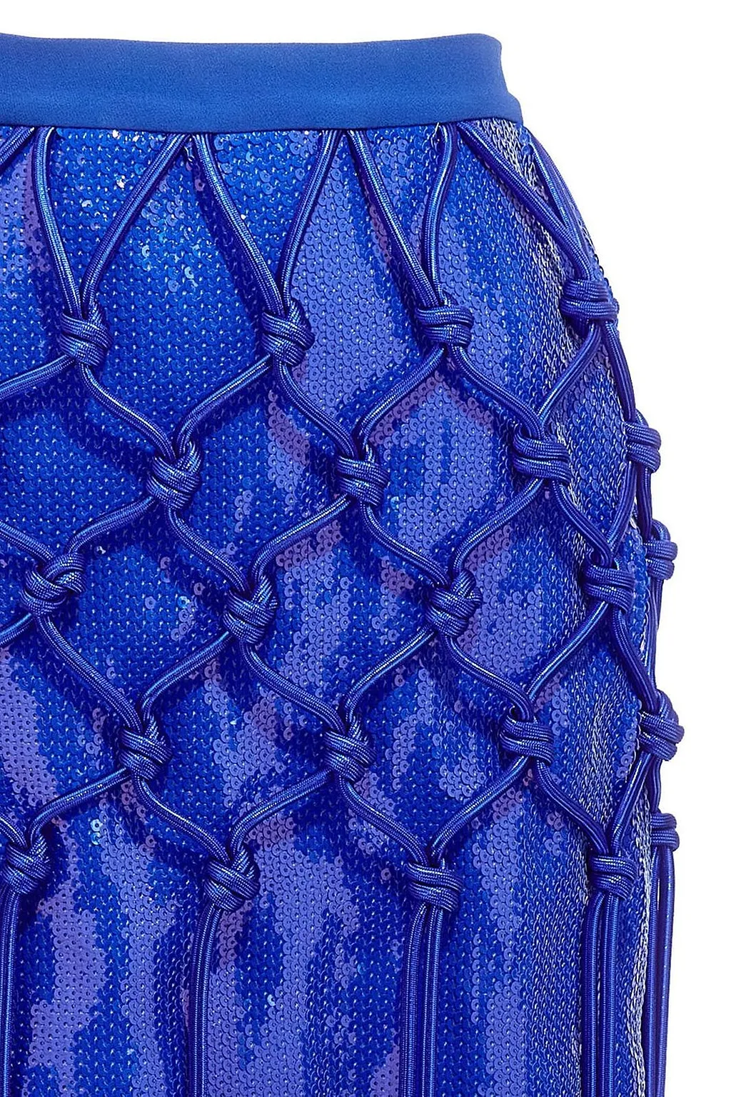 Fishnet Layered Skirt