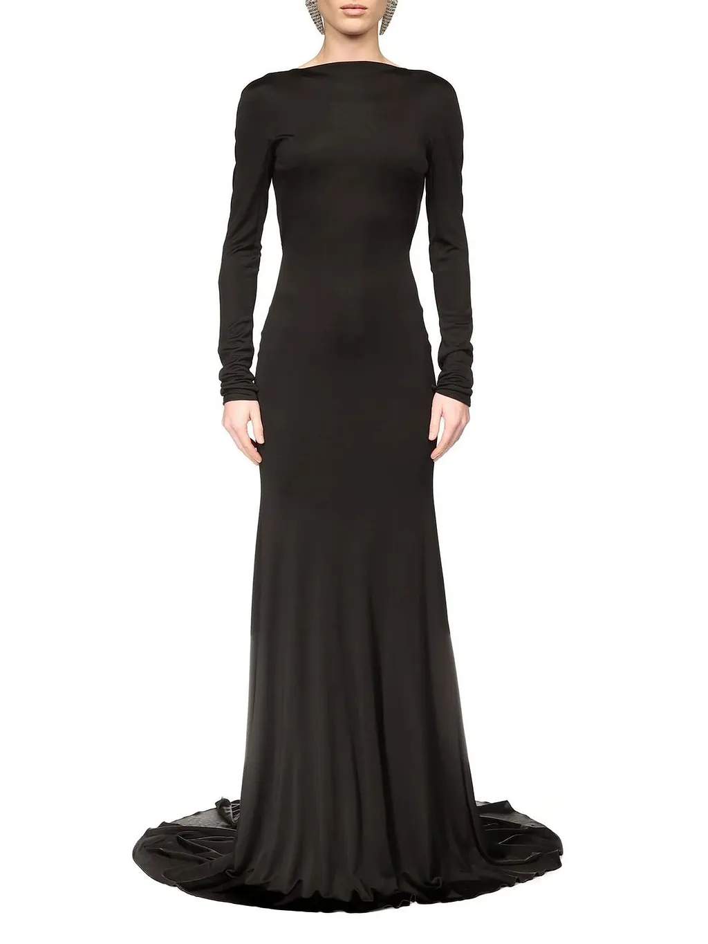 David Koma Open Back Gown