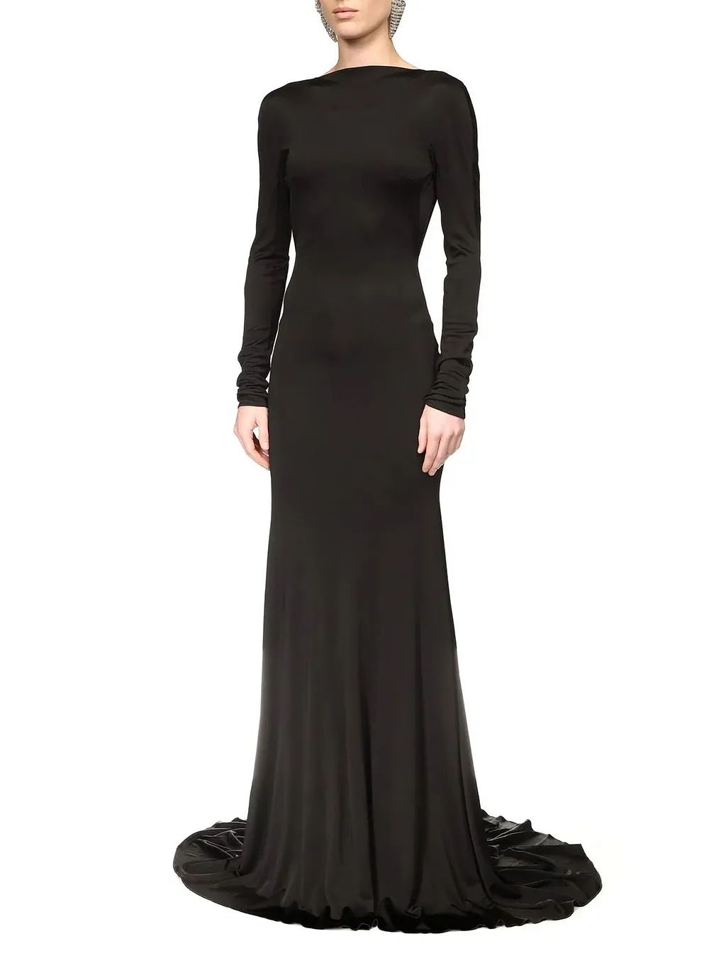 David Koma Open Back Gown
