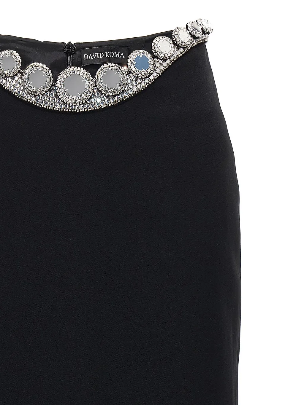 David Koma Embellished Waist Pencil Skirt