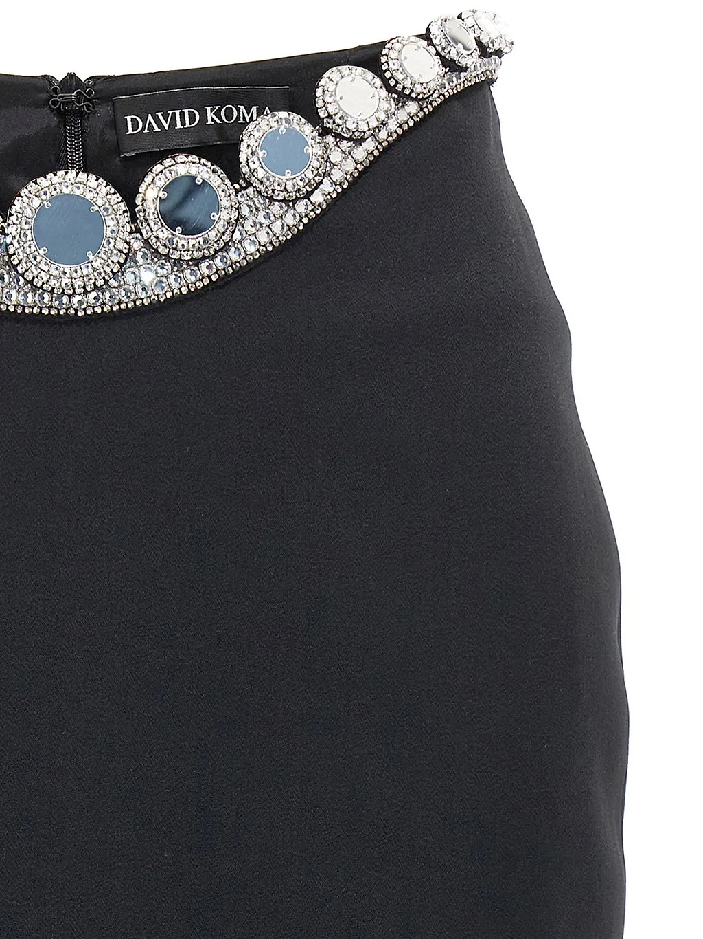 David Koma Embellished Waist Pencil Skirt