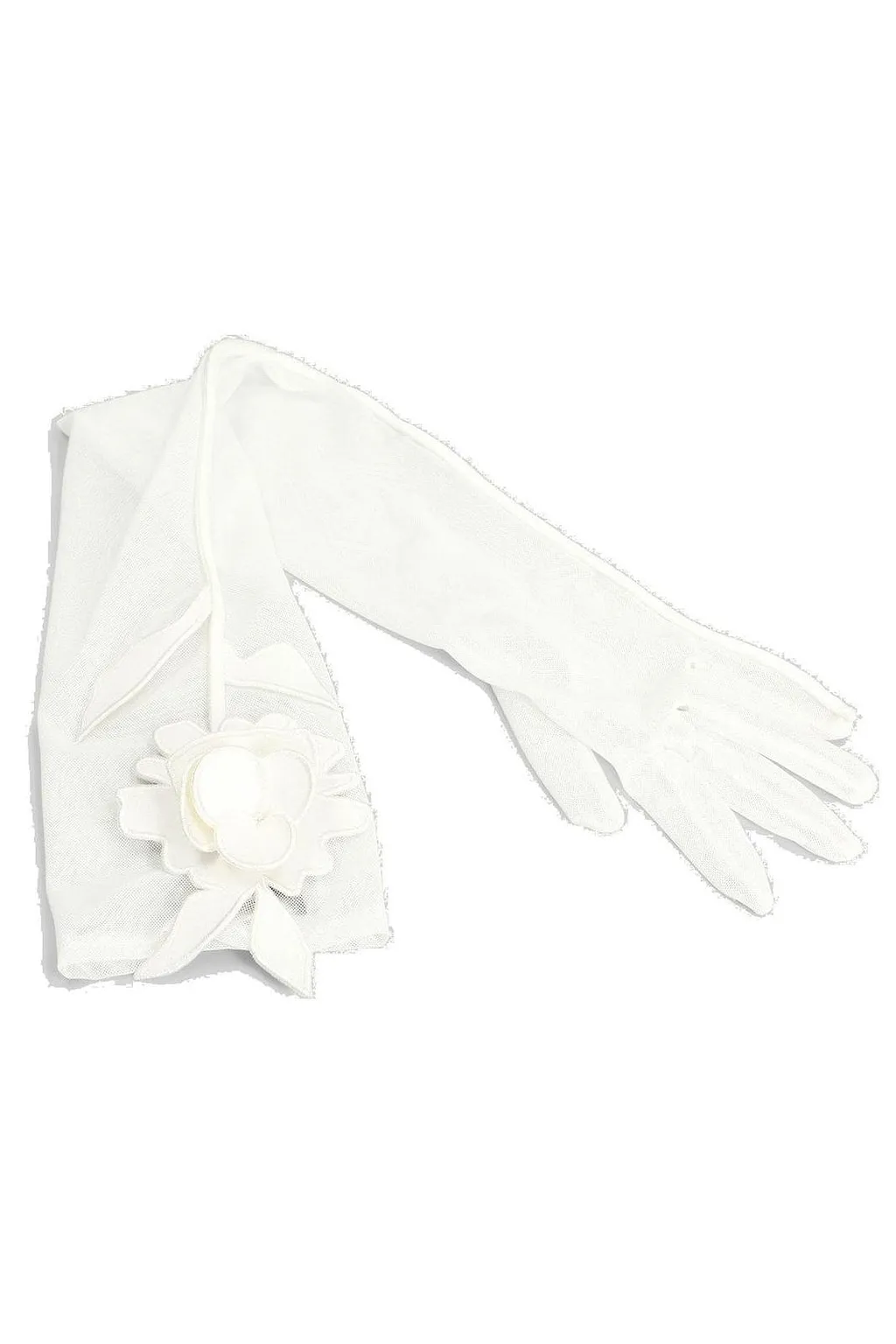 Small Rose Long Gloves