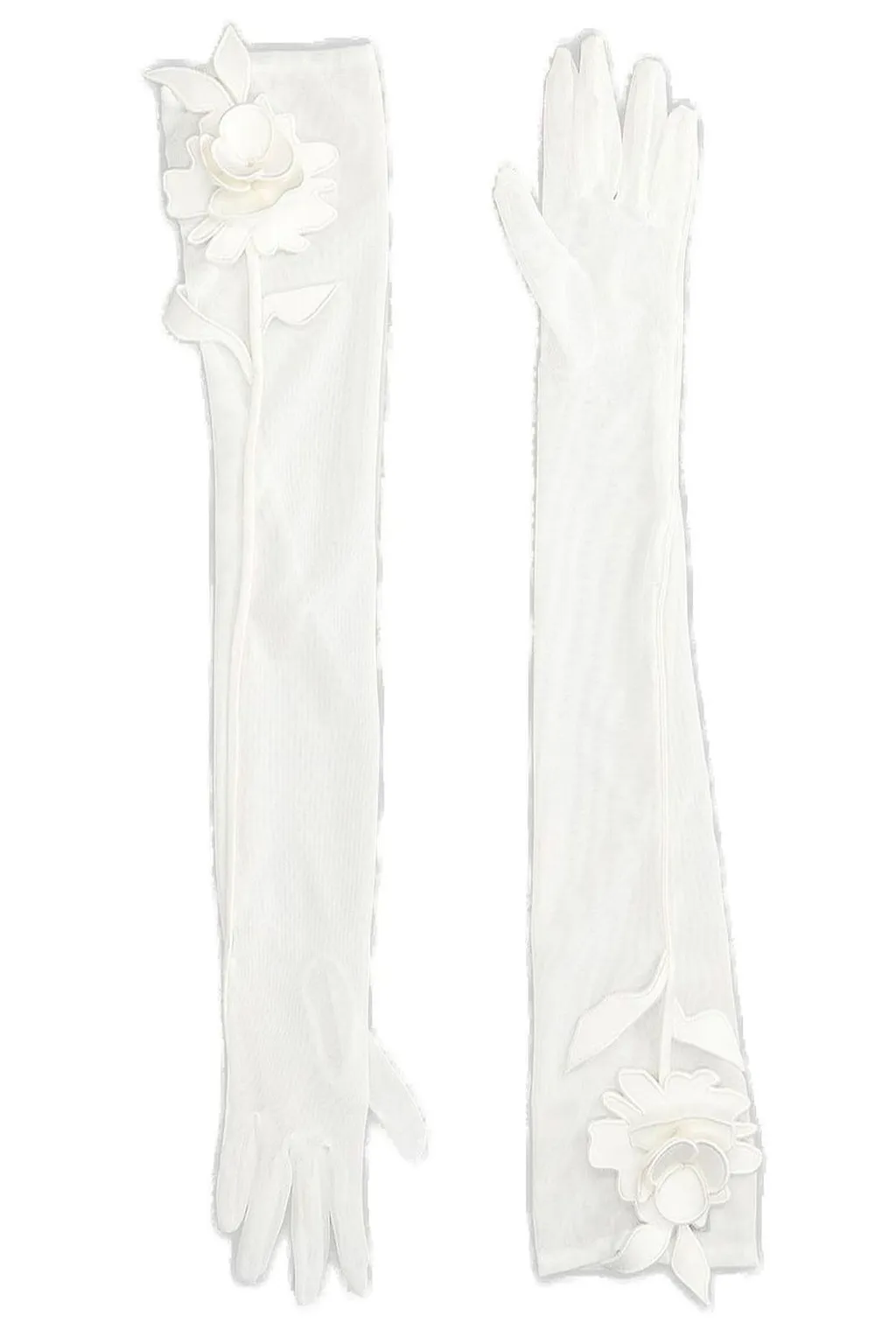Small Rose Long Gloves