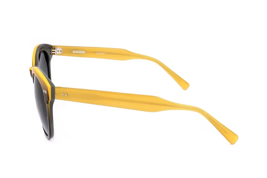 Sammy Round-Frame Sunglasses