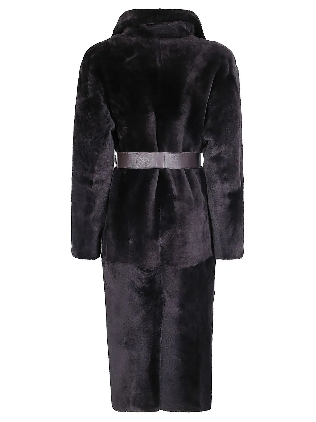 Desa 1972 Reversible Shearling Belted Coat