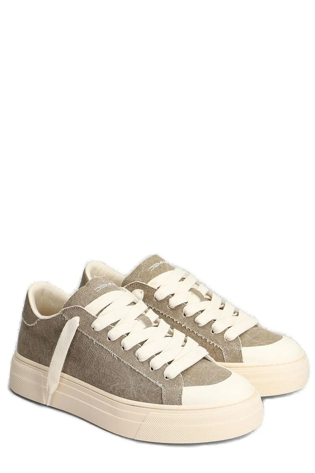 Demna Logo Printed Lace-Up Sneakers
