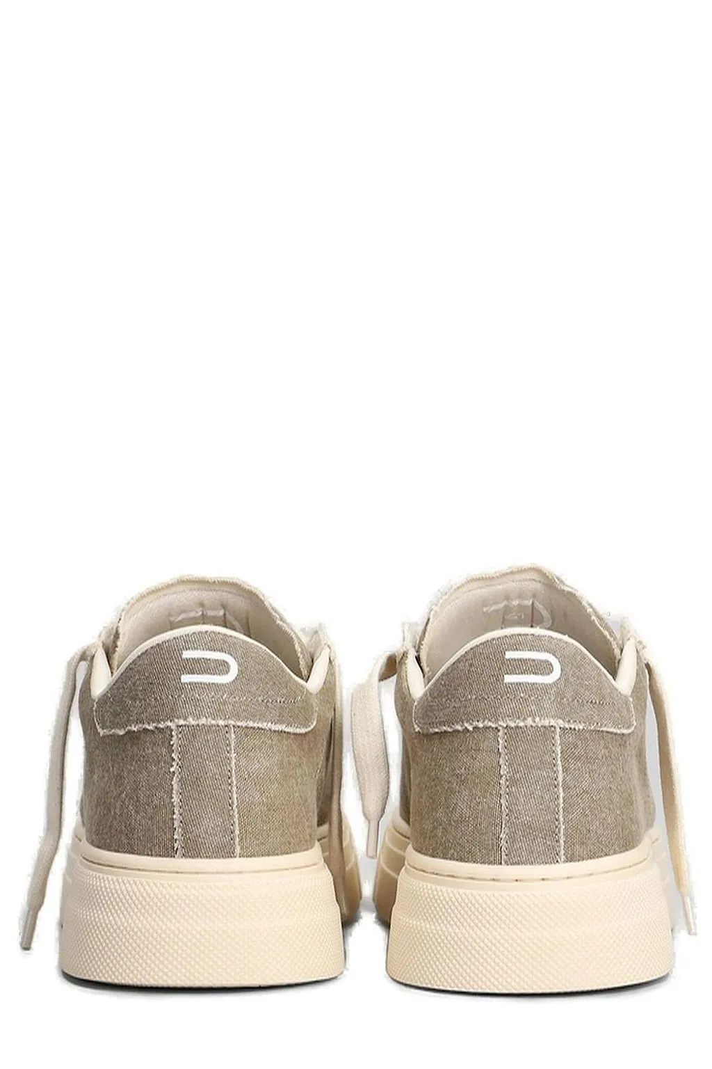 Demna Logo Printed Lace-Up Sneakers