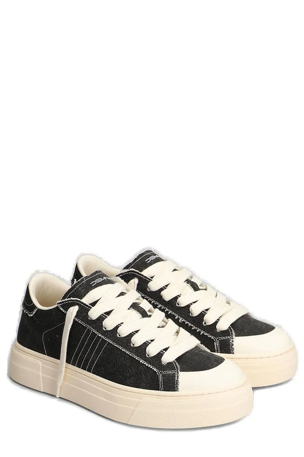 Demna Logo Printed Lace-Up Sneakers