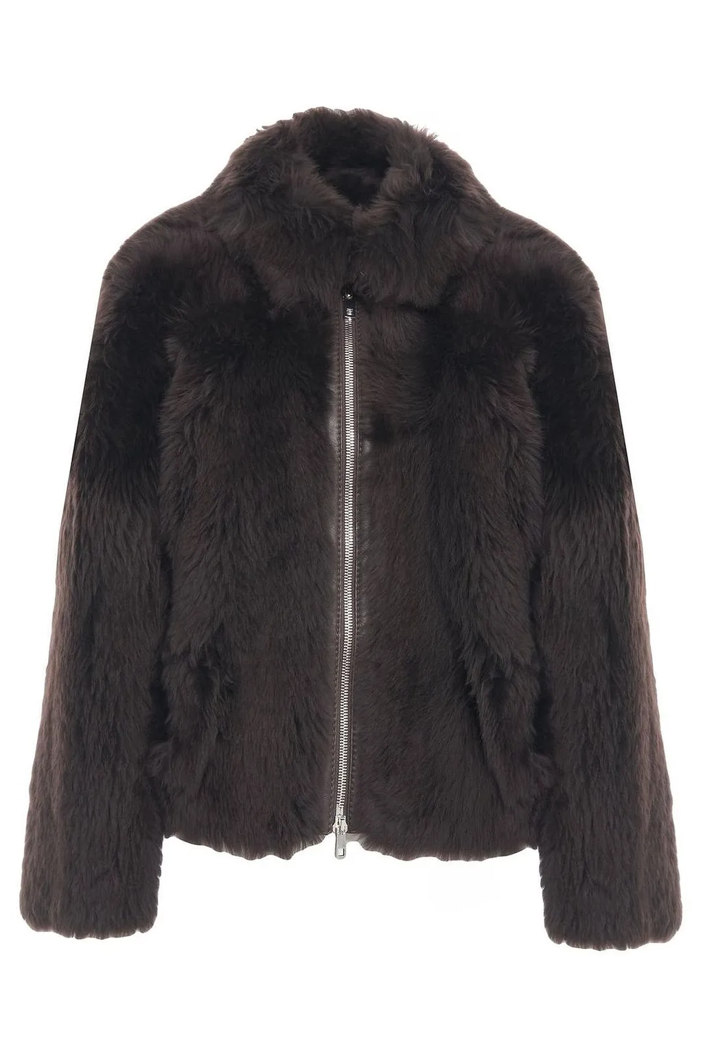 Desa 1972 Shearling High Neck Jacket