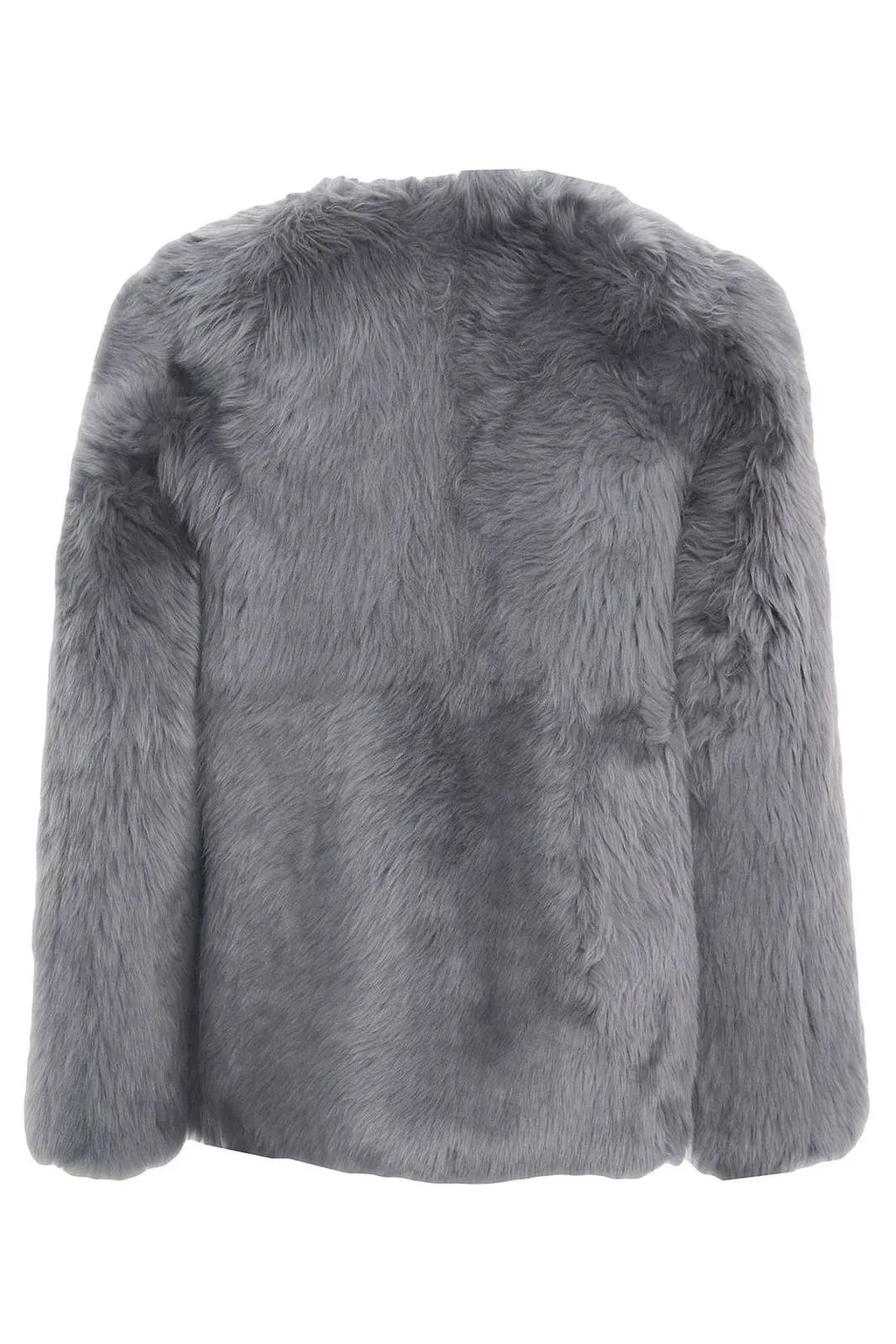 Desa 1972 Shearling Round-Neck Jacket