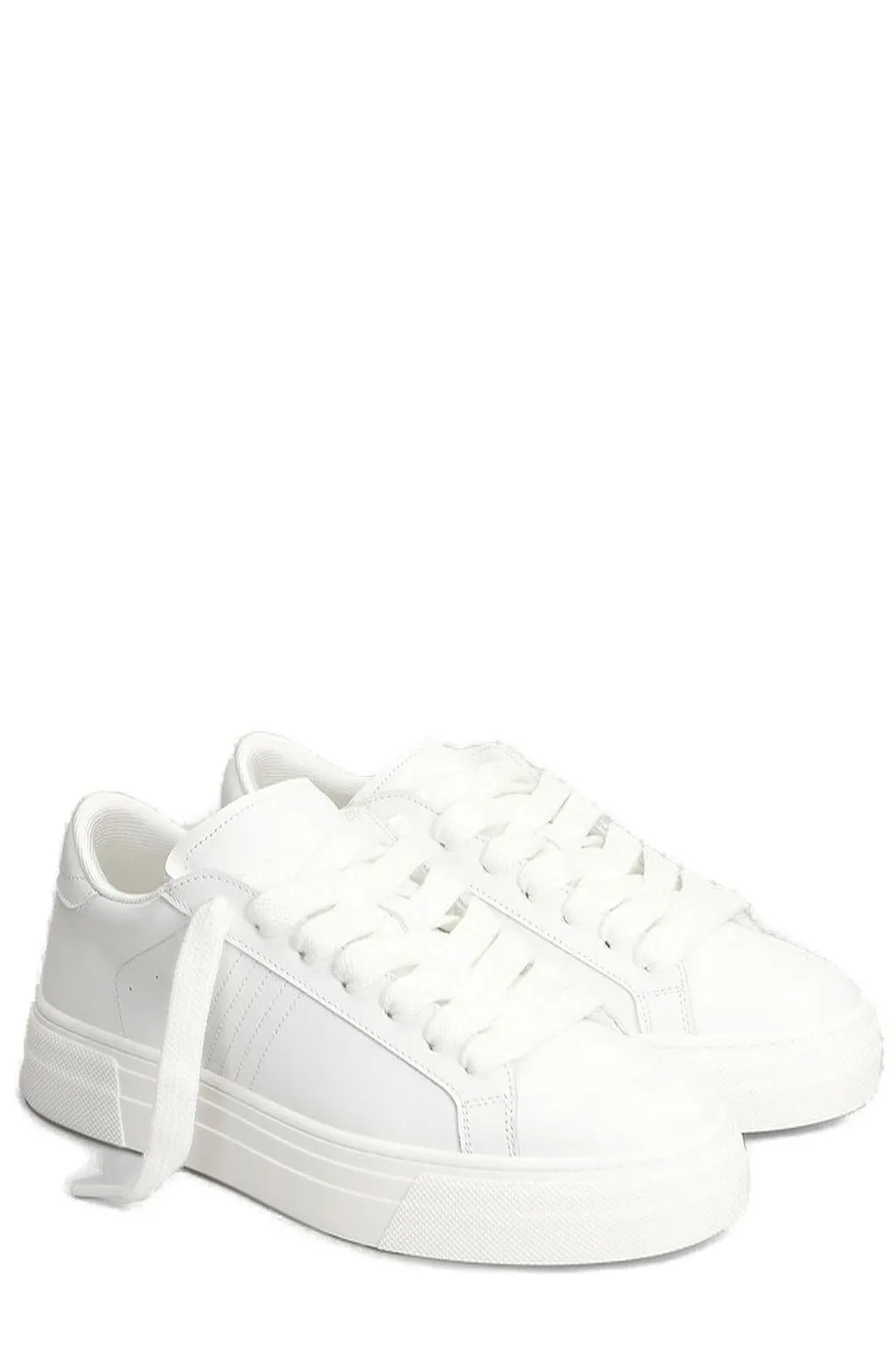 Demna Logo Printed Lace-Up Sneakers