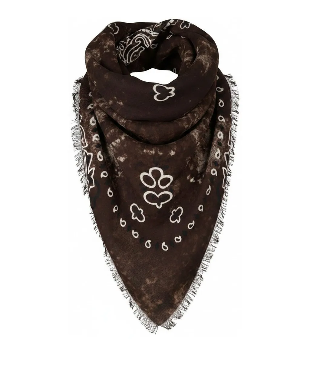 Graphic-Printed Scarf