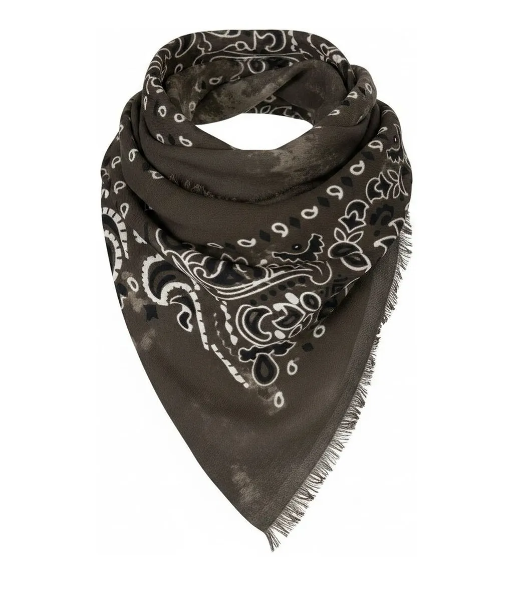 Jil Quadra Printed Scarf