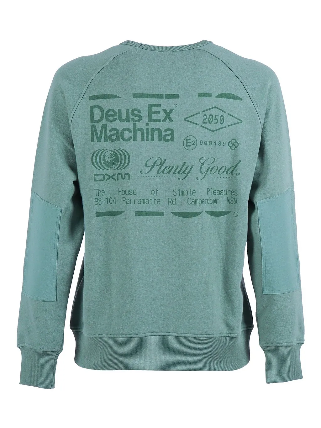 Deus Ex Machina Logo Printed Crewneck Sweatshirt