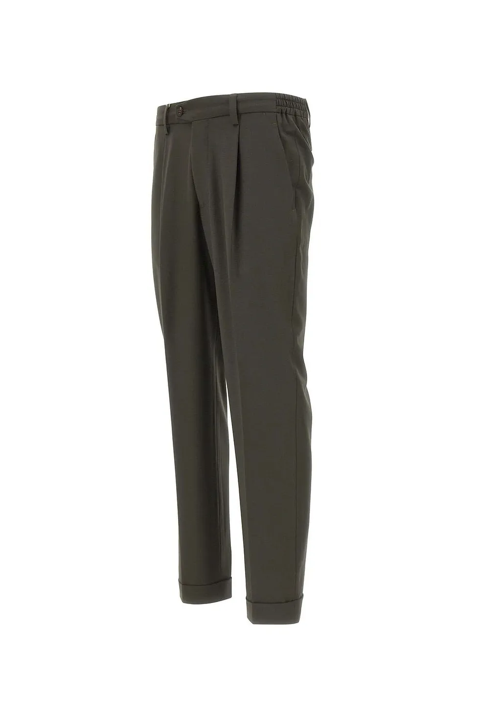 Devore Cuffed Straight-Leg Pants