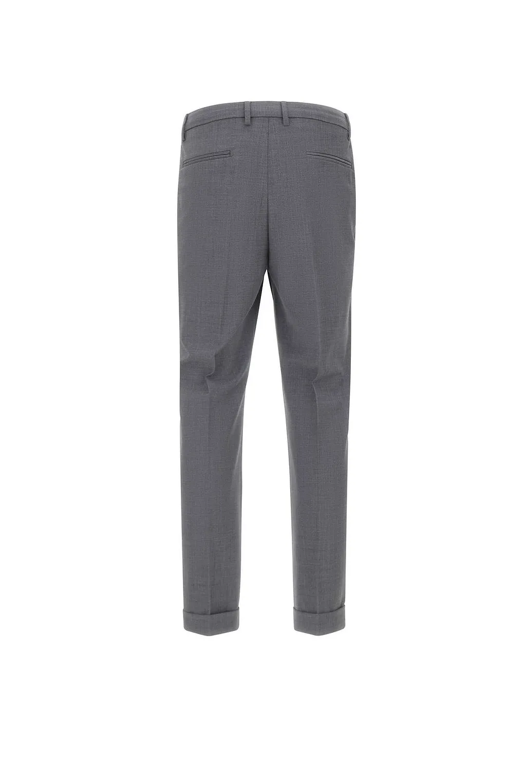 Pleated Cuffed Pants