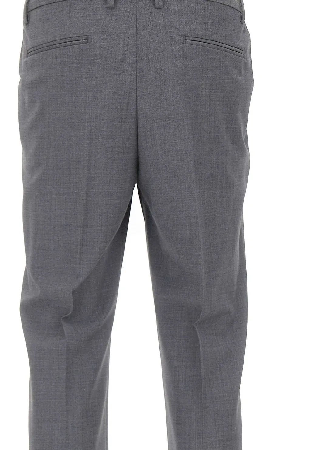 Pleated Cuffed Pants