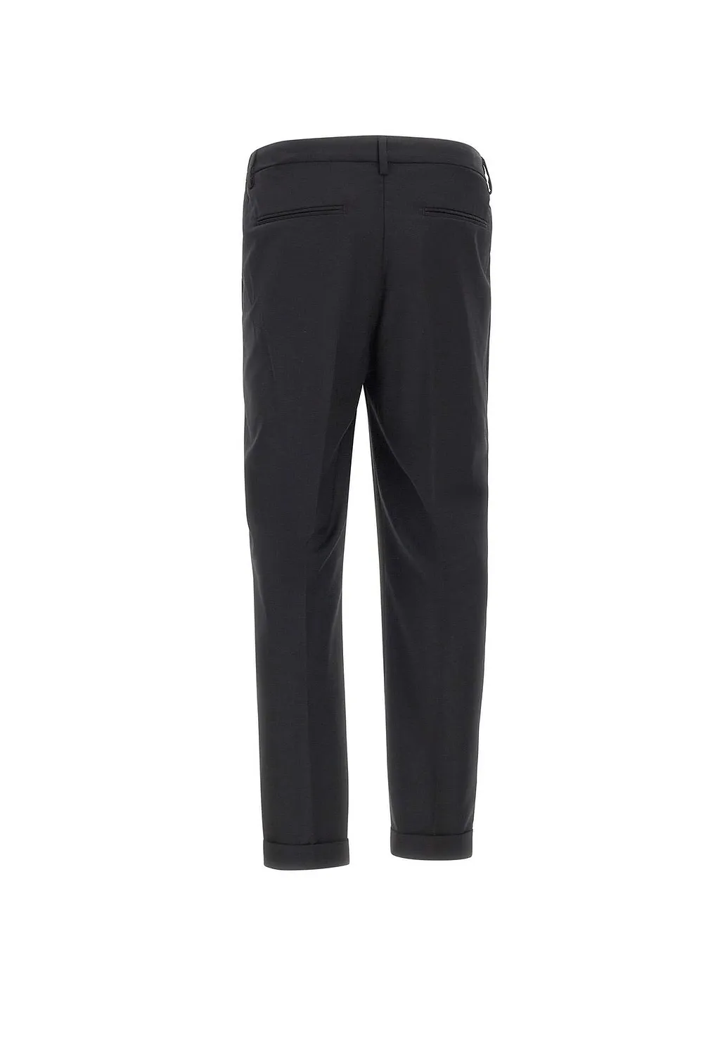 Devore Pleated Cuffed Pants