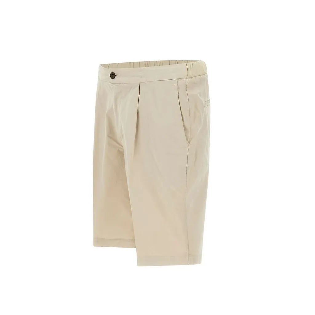Pleated Regular-Fit Shorts