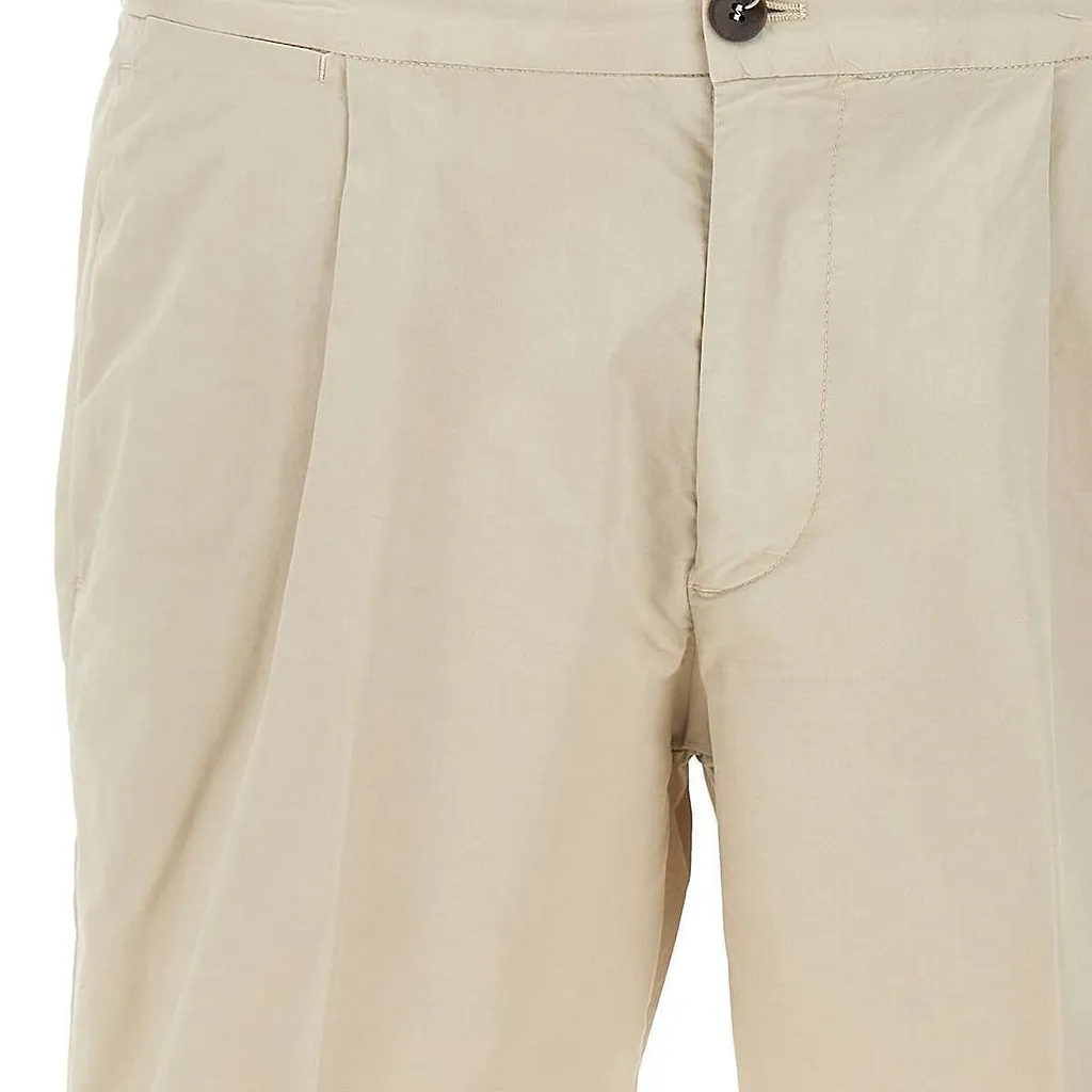 Pleated Regular-Fit Shorts