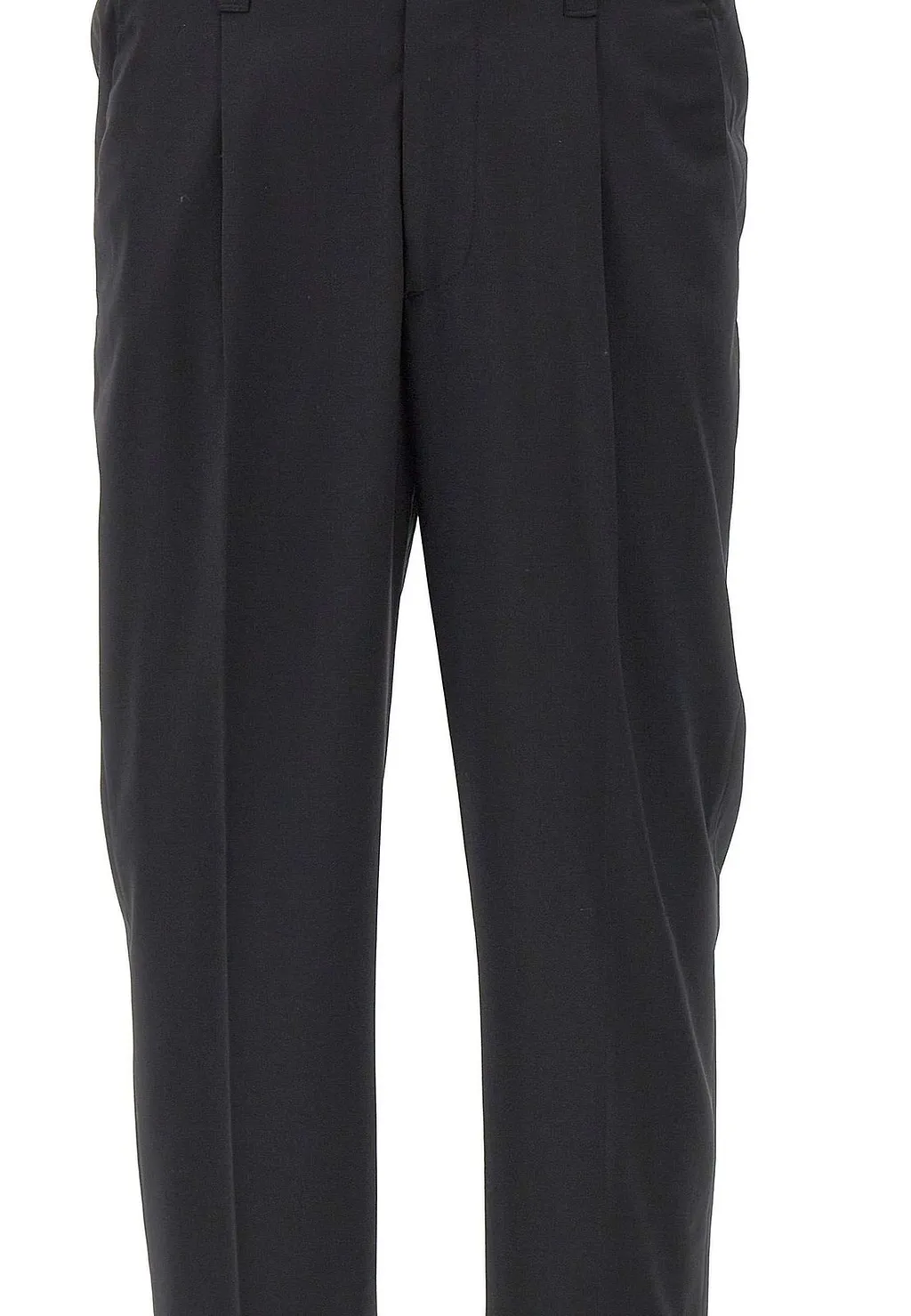 Devore Pleated Cuffed Pants