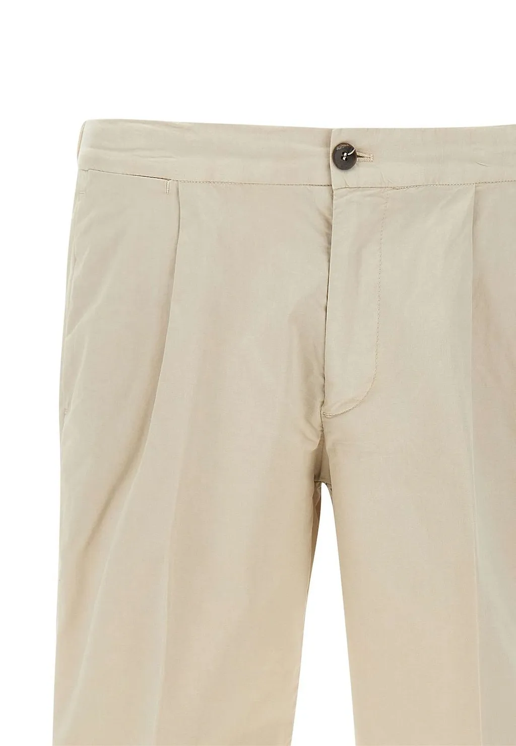 Pleated Regular-Fit Shorts