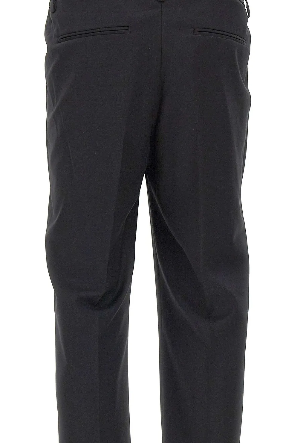 Devore Pleated Cuffed Pants