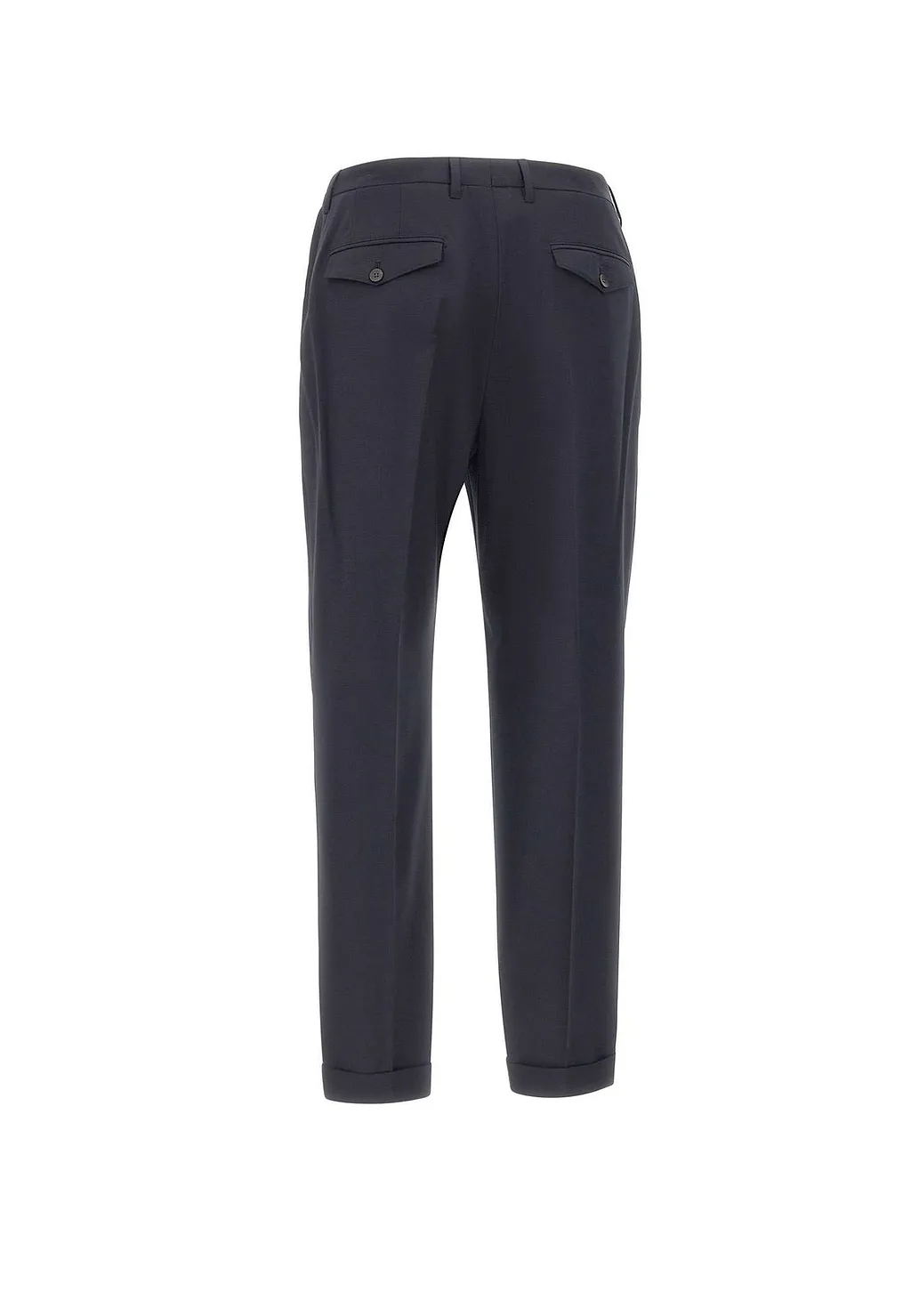 Devore Pleated Cuffed Pants