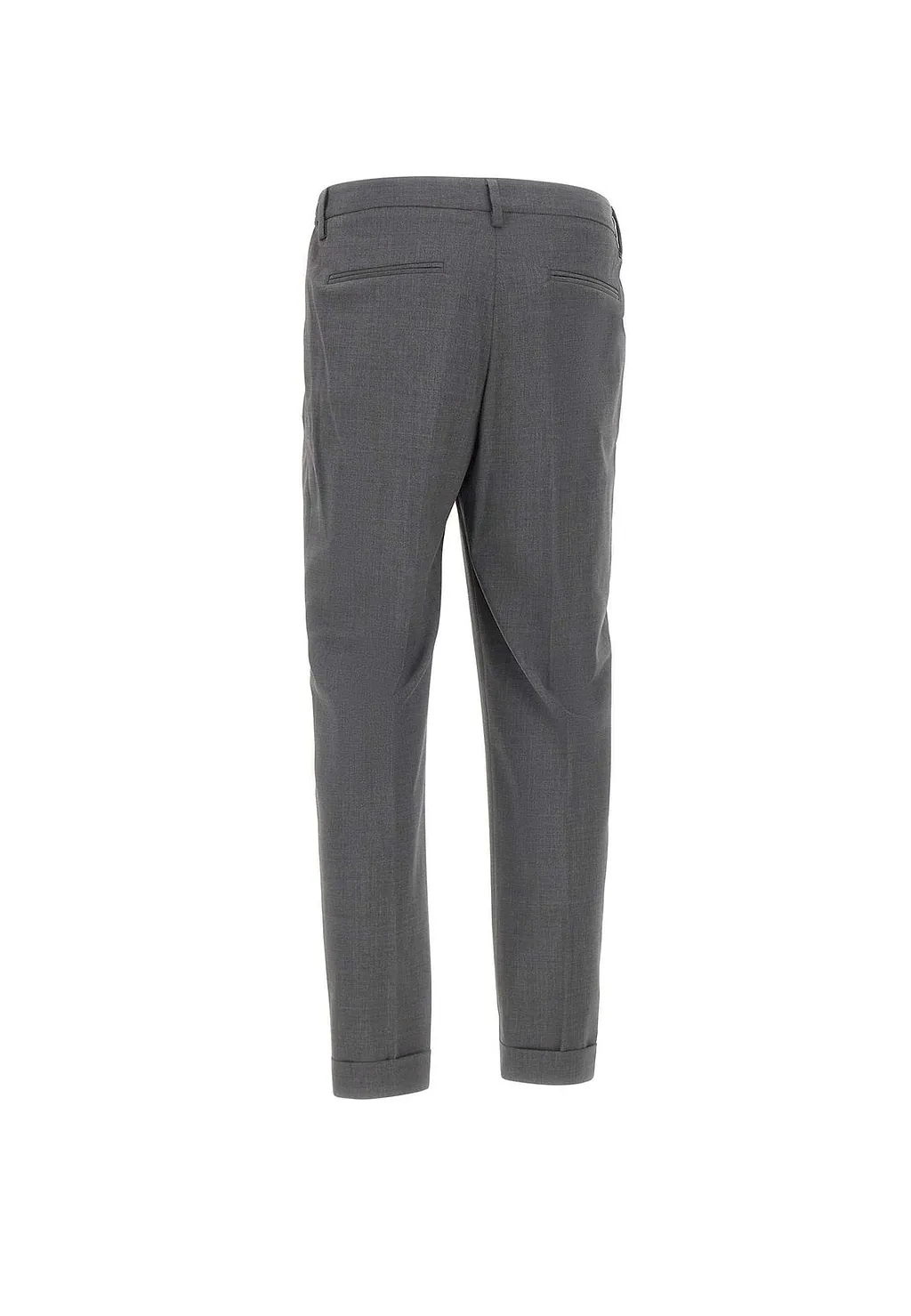 Pleated Straight-Leg Pants