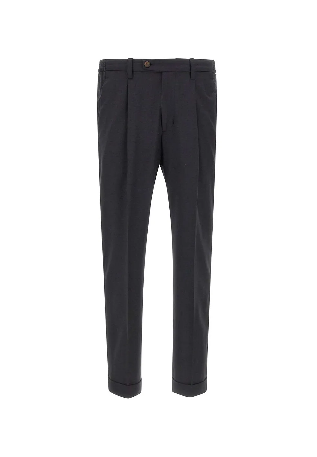 Devore Pleated Cuffed Pants