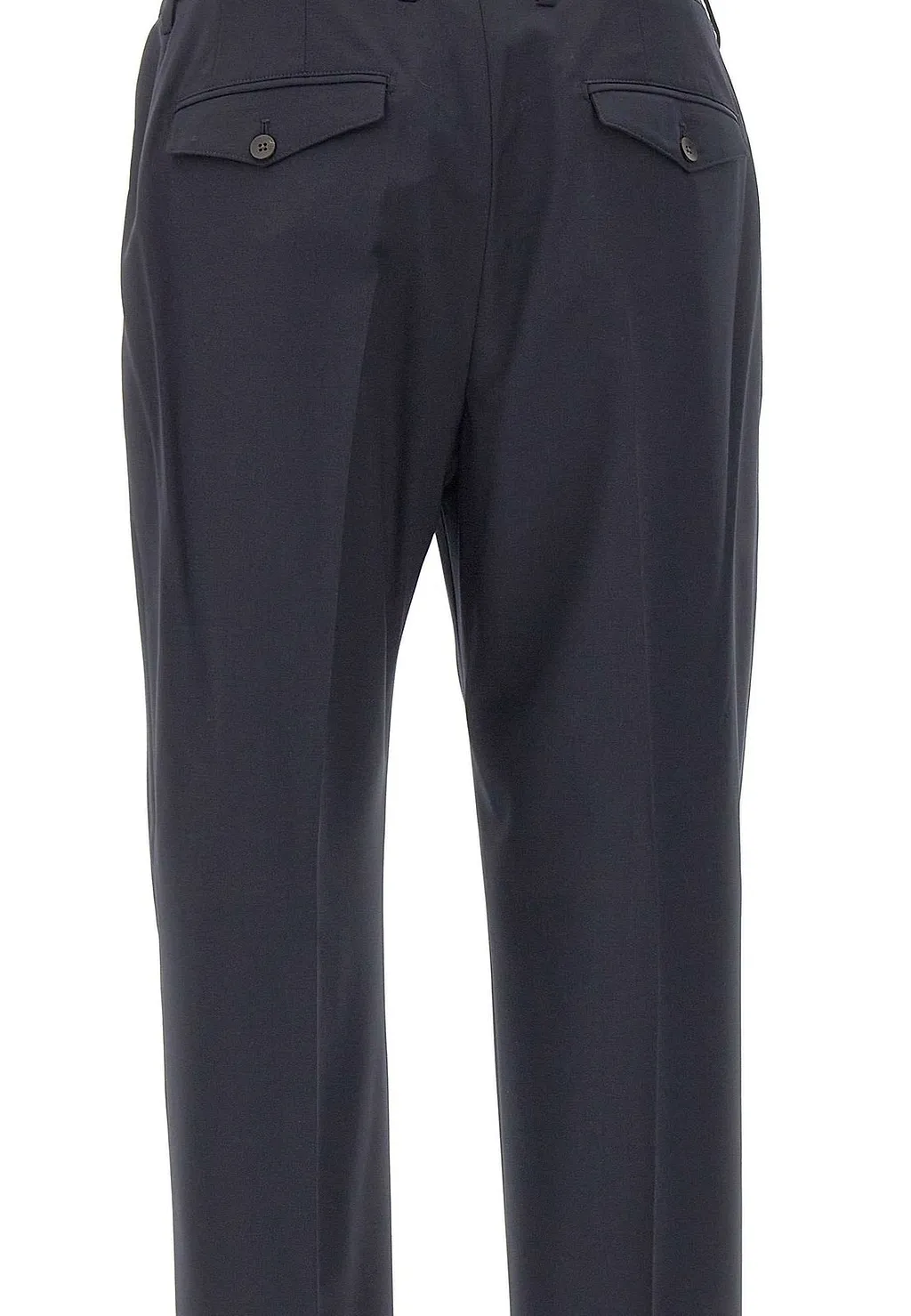 Devore Pleated Cuffed Pants